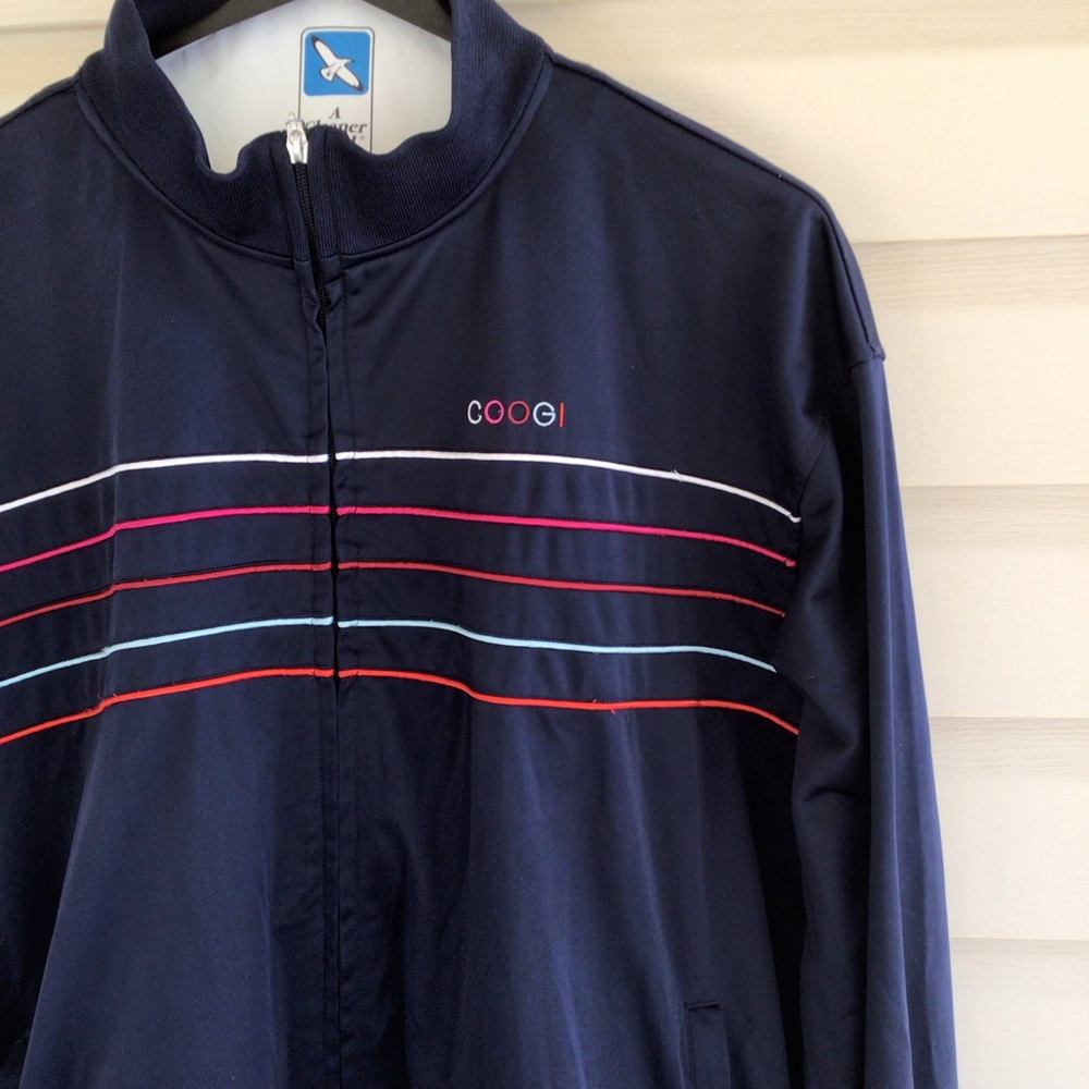 MENS COOGI TRACK STYLE JACKET SZ 4 XL EXCELLENT CONDITION - Picture 2 of 5